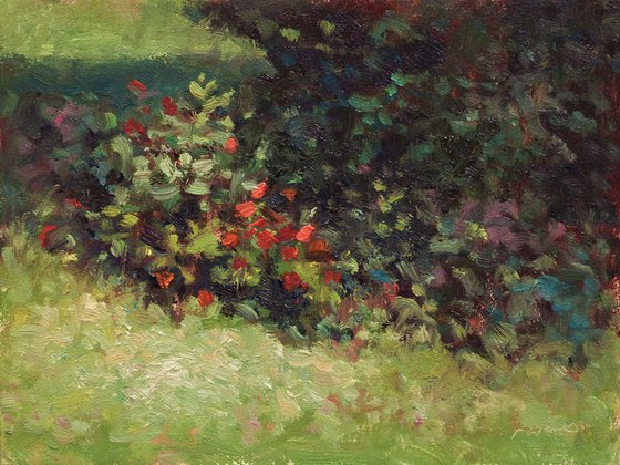 Grove with Poppies