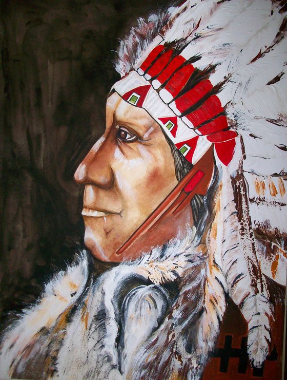 War Bonnet, Native American.
