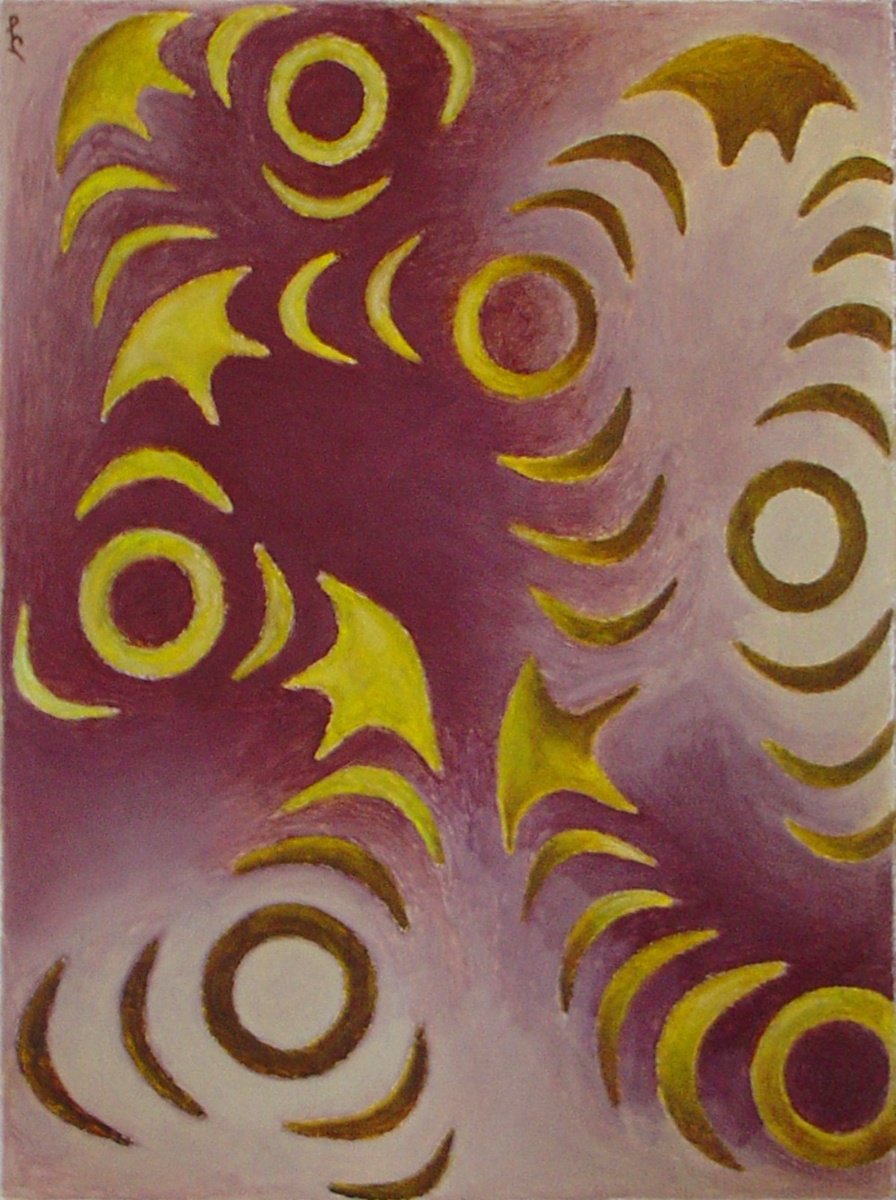 Composition 19 By Lia Chechelashvili, 19 X 25, Artwork For Sale On Artfinder