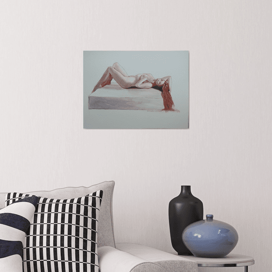 Reclining female nude
