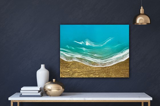 Ocean Breeze Seascape Painting