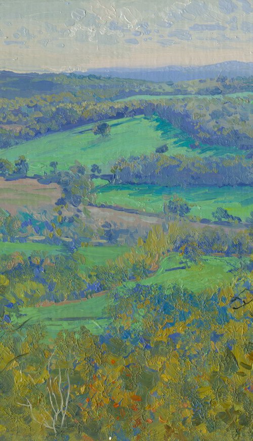 November day. Oxted neighborhood by Simon Kozhin