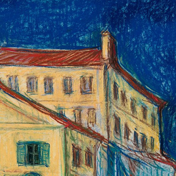 The Yellow House. "Impressionists" Series (Van Gogh)