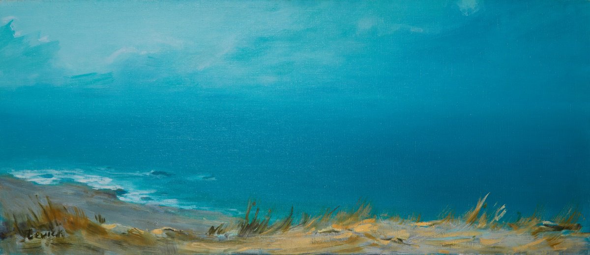 Edge Of The Land By Alexander Levich, 74 X 32, Artwork For Sale On Artfinder