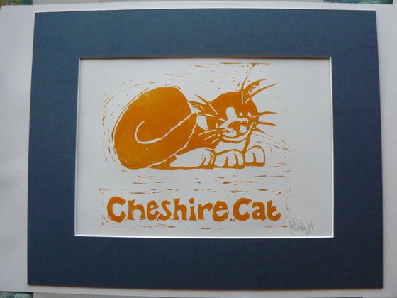 Cheshire Cat 01 - Orange
