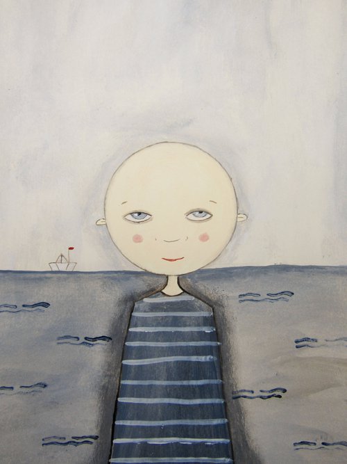 The boy and the sea by Silvia Beneforti