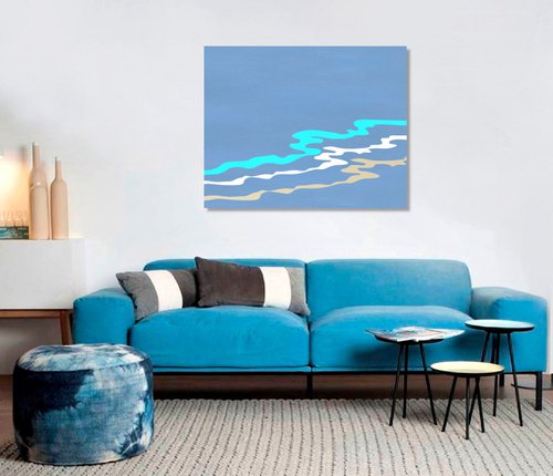Abstract Seascape #01 by Marina Krylova