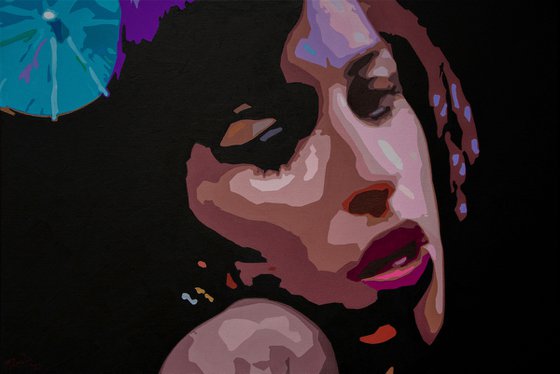 Portrait of Amy Winehouse - Back To Black