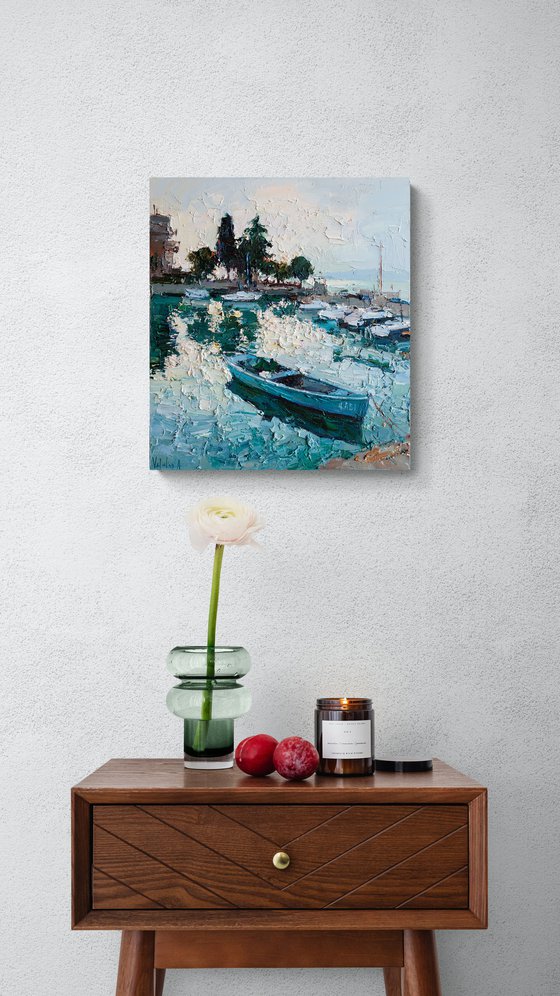 Boats on Lake Garda