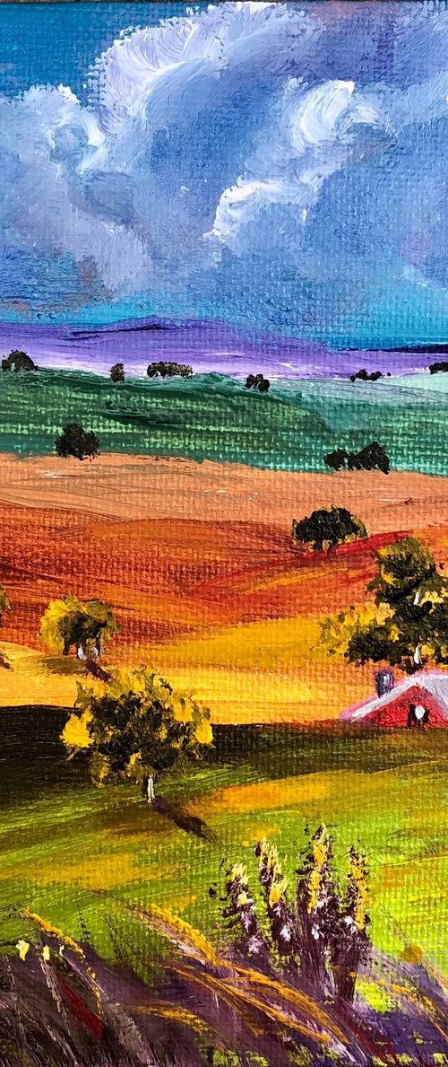 Colors of the valley by Inna Montano