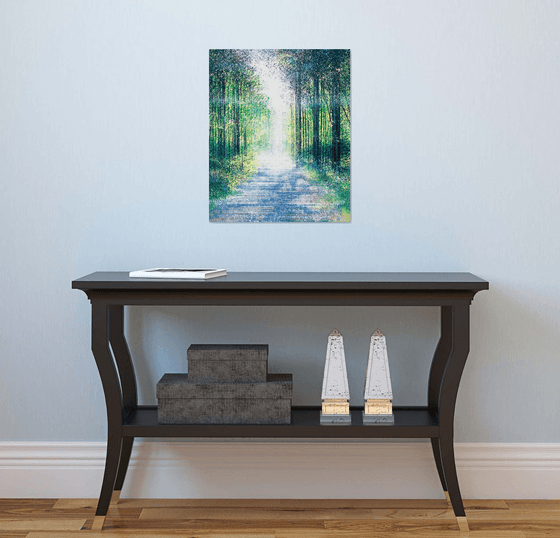Light In A Summer Forest