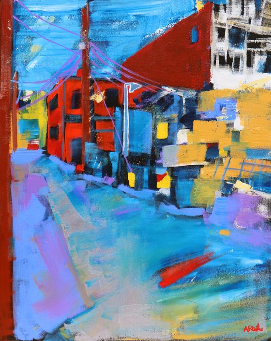 Washington DC Alleyway, 26-36