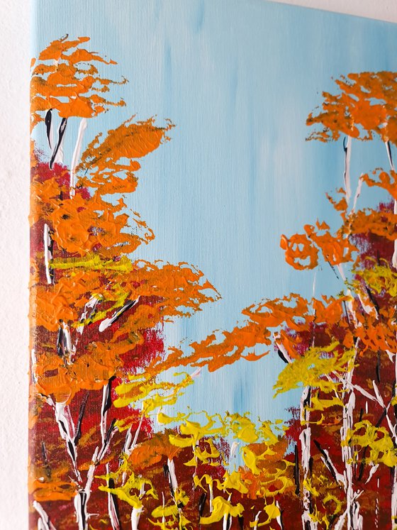 Heavenly Birches 1