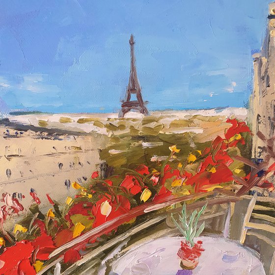 Paris City Painting