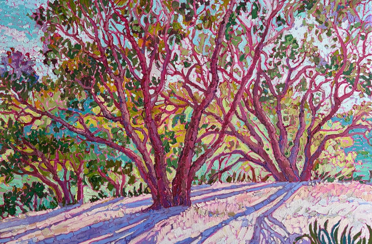 Light Through The Leaves By Natalia Bessmertnova, 24 X 16, Artwork For Sale On Artfinder