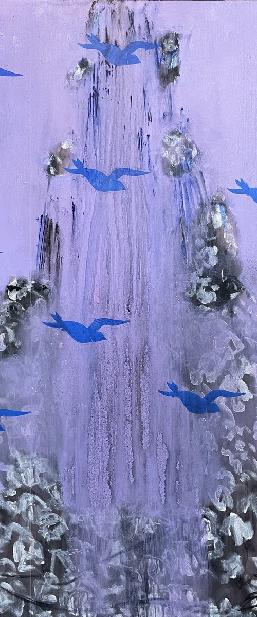 Where the Blue Birds Fly by Gela MIKAVA