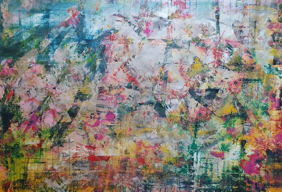 Summer of '21 - XXL abstract painting