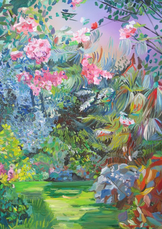 Blooming garden 9.