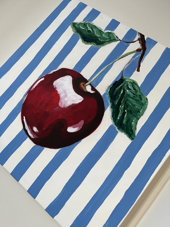 Striped Vintage Cherry