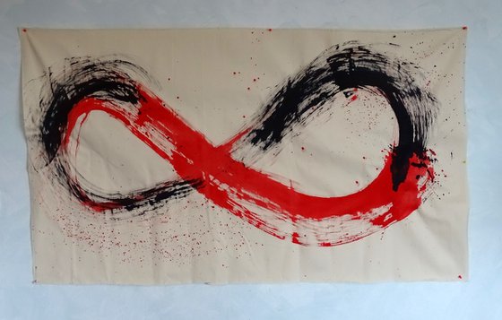 Just black and red