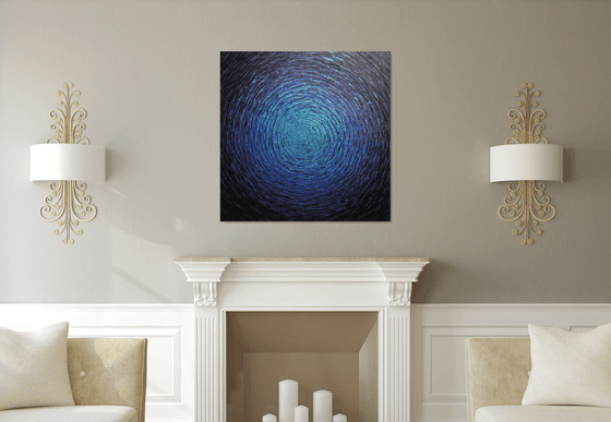 Vast Iridescent Blue-Violet Glow