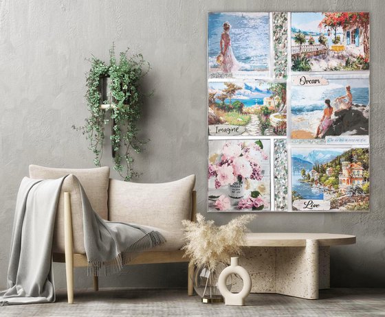 Life in a house by the sea