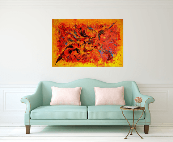 SUMMER HOLIDAYS.140x92 cm.