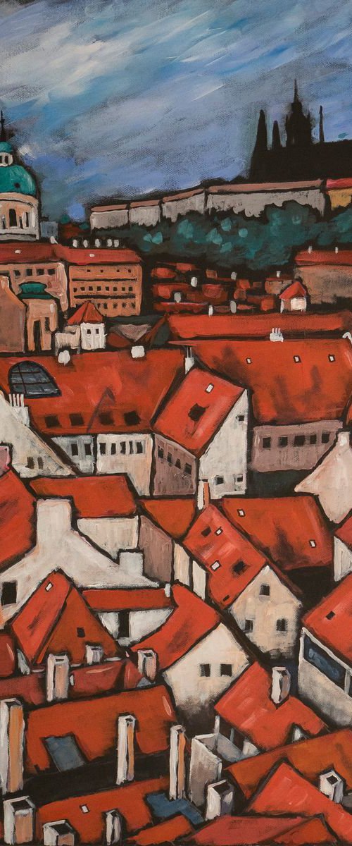 Rooftops of the Lesser Town (Malá Strana) by Tiziano Marasco