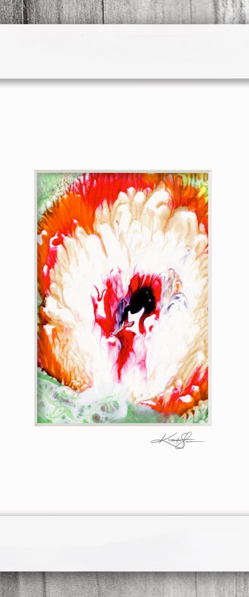 Blooming Magic 163 - Abstract Floral Painting by Kathy Morton Stanion by Kathy Morton Stanion