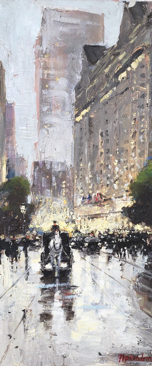 NEW YORK. THE PLAZA HOTEL. by Irina Alexandrina