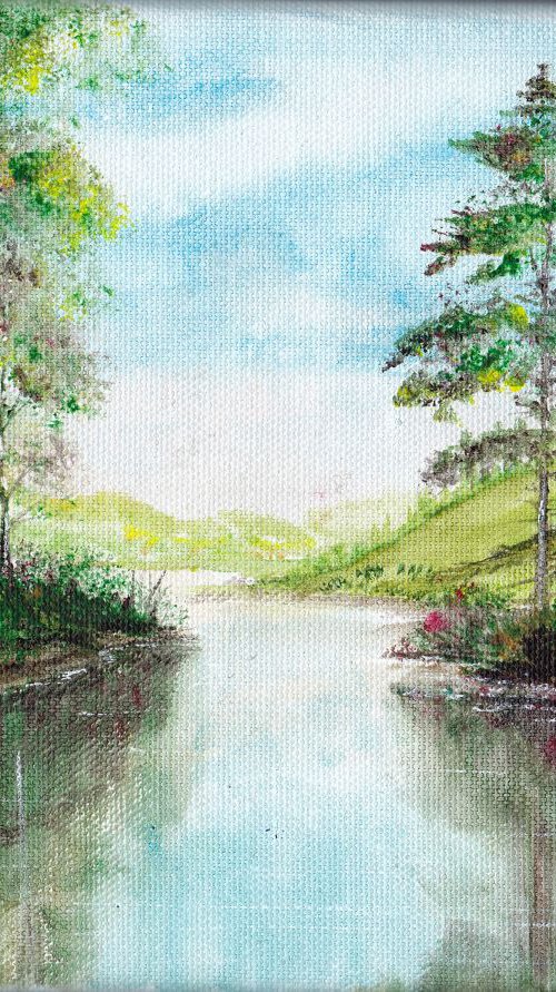 small landscape 2 by Yulia Schuster