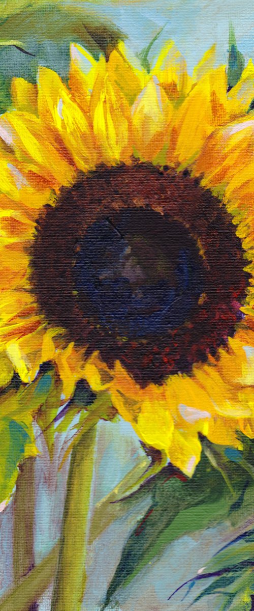 Sunflower by Anjana Cawdell