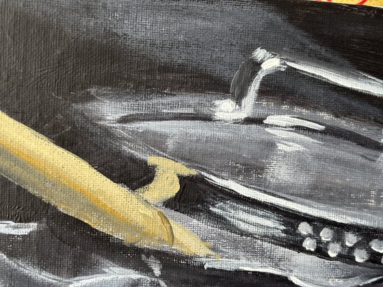 Stainless still pot. Still Life