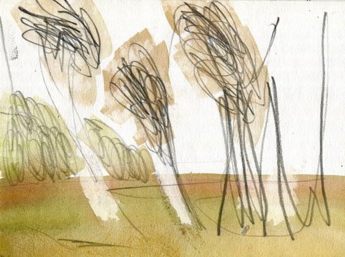 Trees in the Wind by Elizabeth Anne Fox