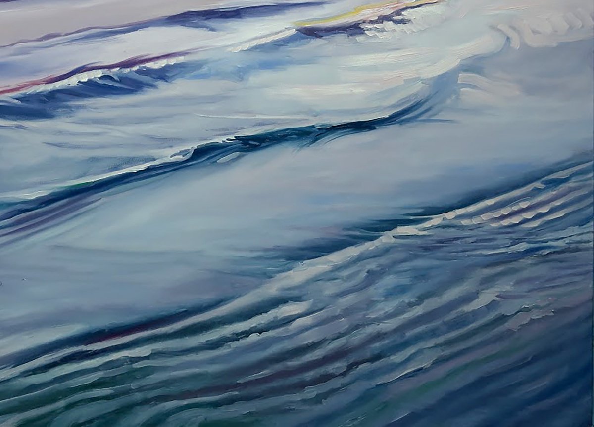 Photorealistic Landscape Giclee Print By Anatolii Varvarov, 28 X 20, Consent And Understanding, Original Artwork