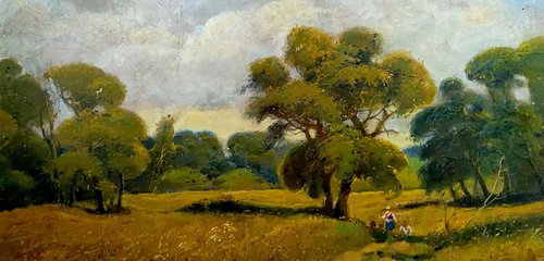 In field by Oleg and Alexander Litvinov