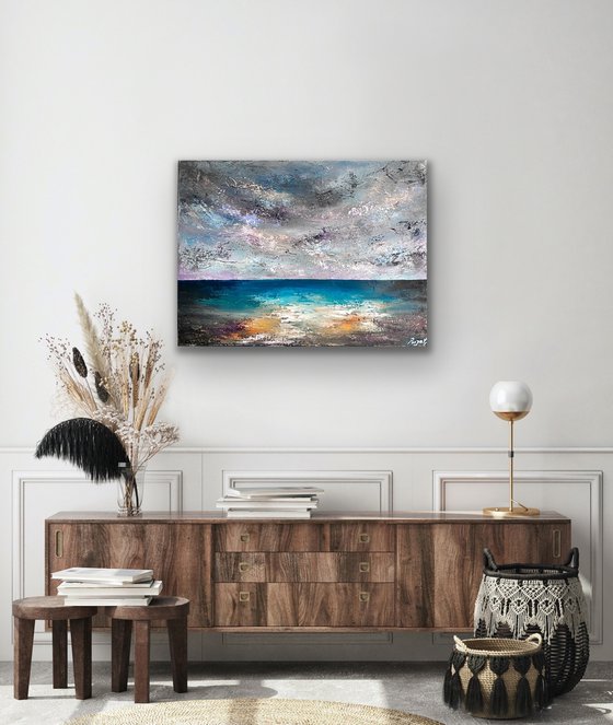 Light at the end of the tunnel 2 - Landscape Painting