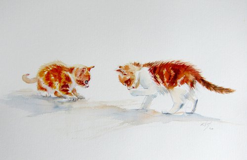 Cute kittens by Kovács Anna Brigitta