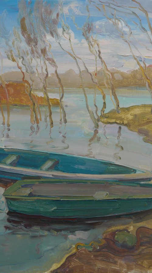 Boats by Victor Onyshchenko