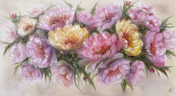 Magic peonies series - Love in Bloom