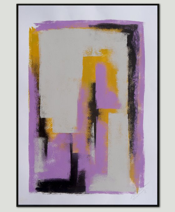 Ultra Violet -  Art on paper - 40S (A2-42cmx59,4cm)