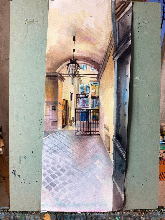 Under the Arches of Bologna