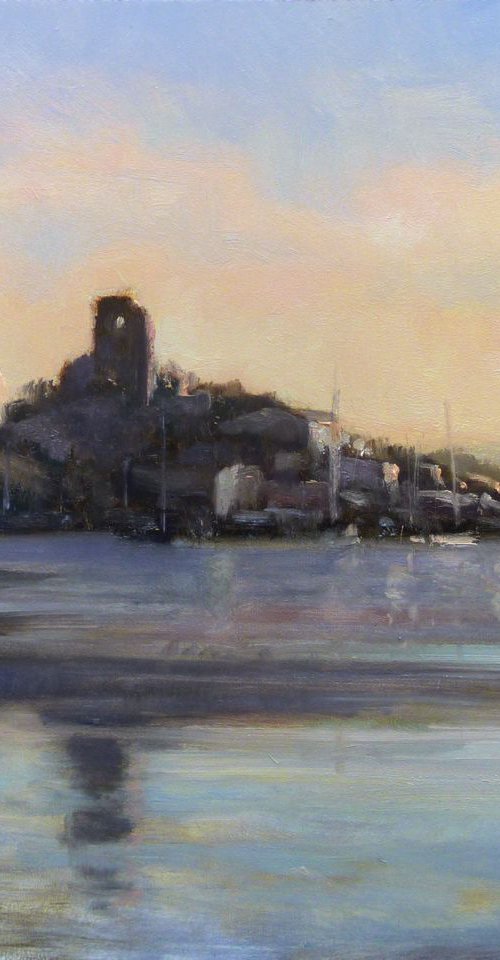 Sunset at Gruissan by Pascal Giroud