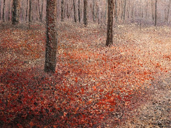 THE SCRUNCH OF AUTUMN LEAVES