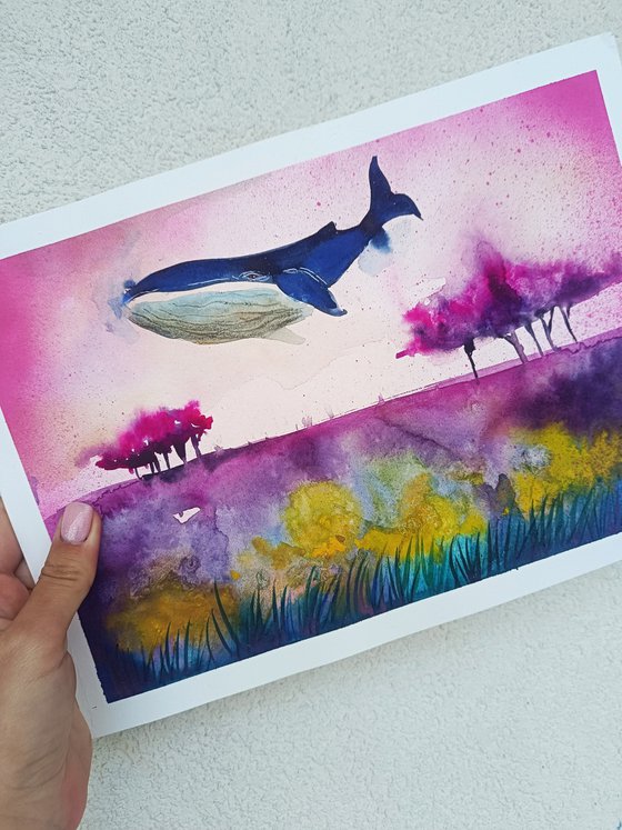 Over The Pink Woods (small)