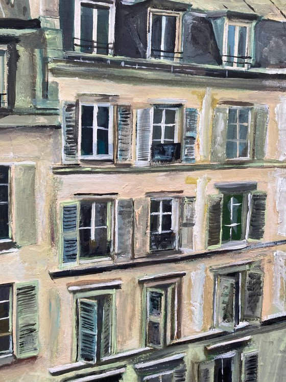 Buildings In Montmartre, Paris
