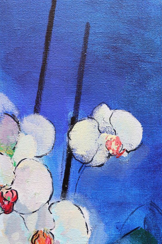 orchid and little tomato
