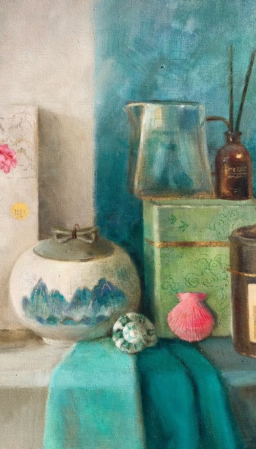 Tea Still Life by Olga Goryunova