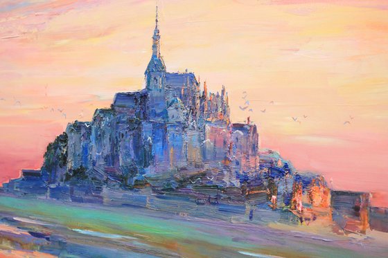 Evening Mont Saint Michel