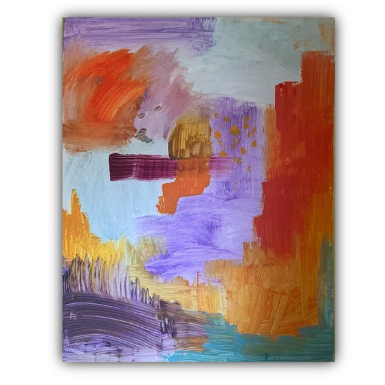 “Holding the Spark” 32×40”